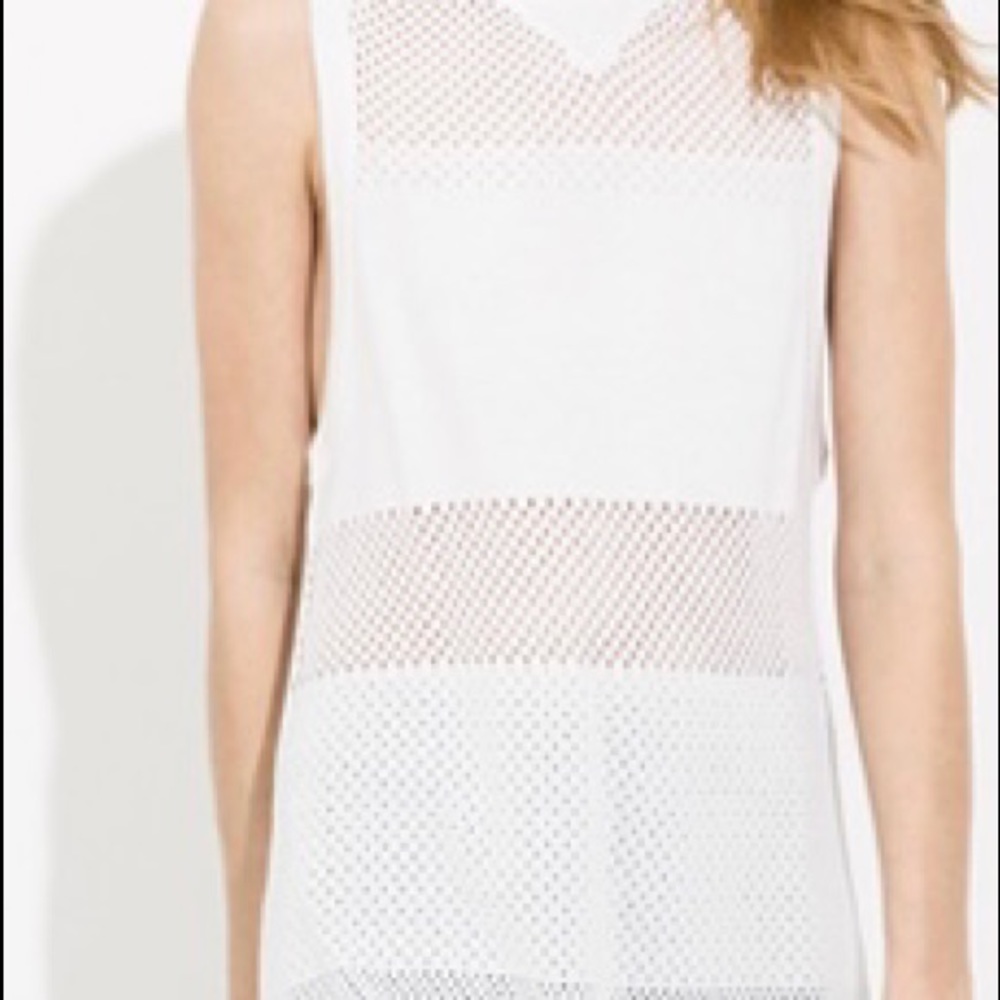 KIT AND ACE SLEEVELESS TUNIC open knit